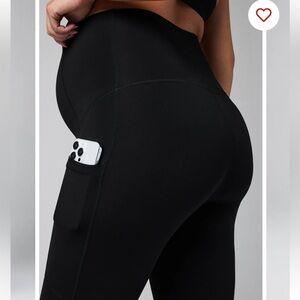Fabletics PureLuxe High-Waisted Maternity 7/8 Legging